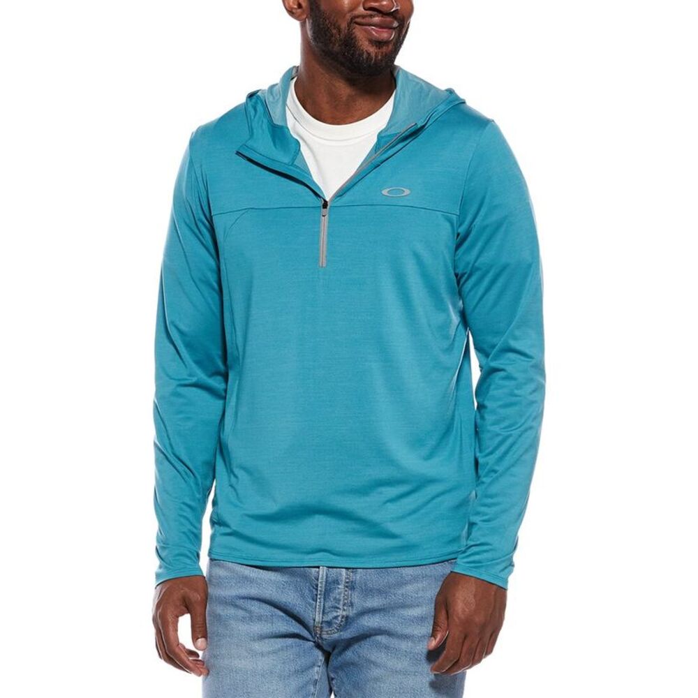 Oakley Mens  Gravity Range Hoodie, Blue